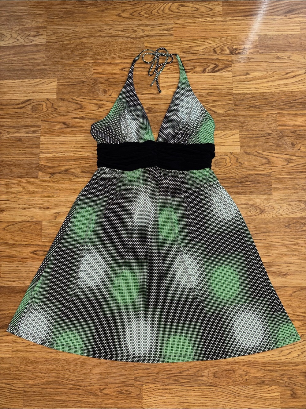 My Michelle Halter Dress Juniors Size Large Padded Cups Vintage 90’s 2000’s EUC